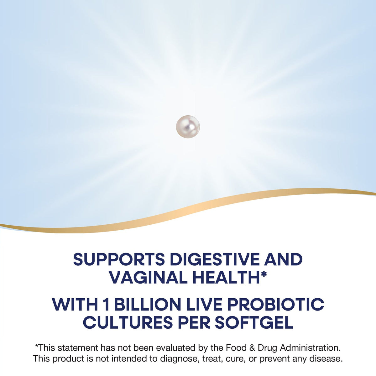 Nature's Way® Probiotic Pearls® Women's | Probiótico para la Salud Femenina | 30 Cápsulas Blandas (Softgels)