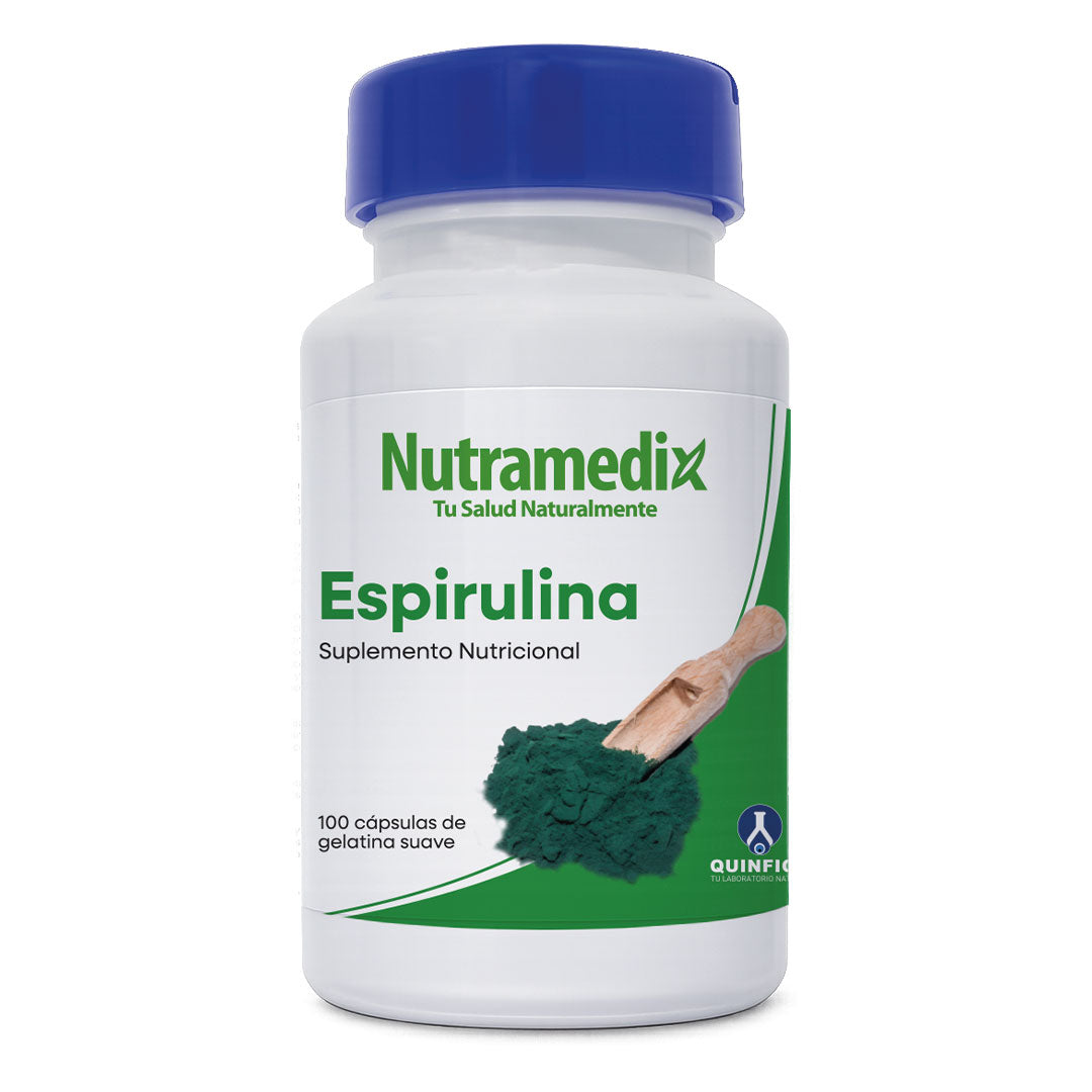 Espirulina 250 mg Nutramedix® – 100 Perlas
