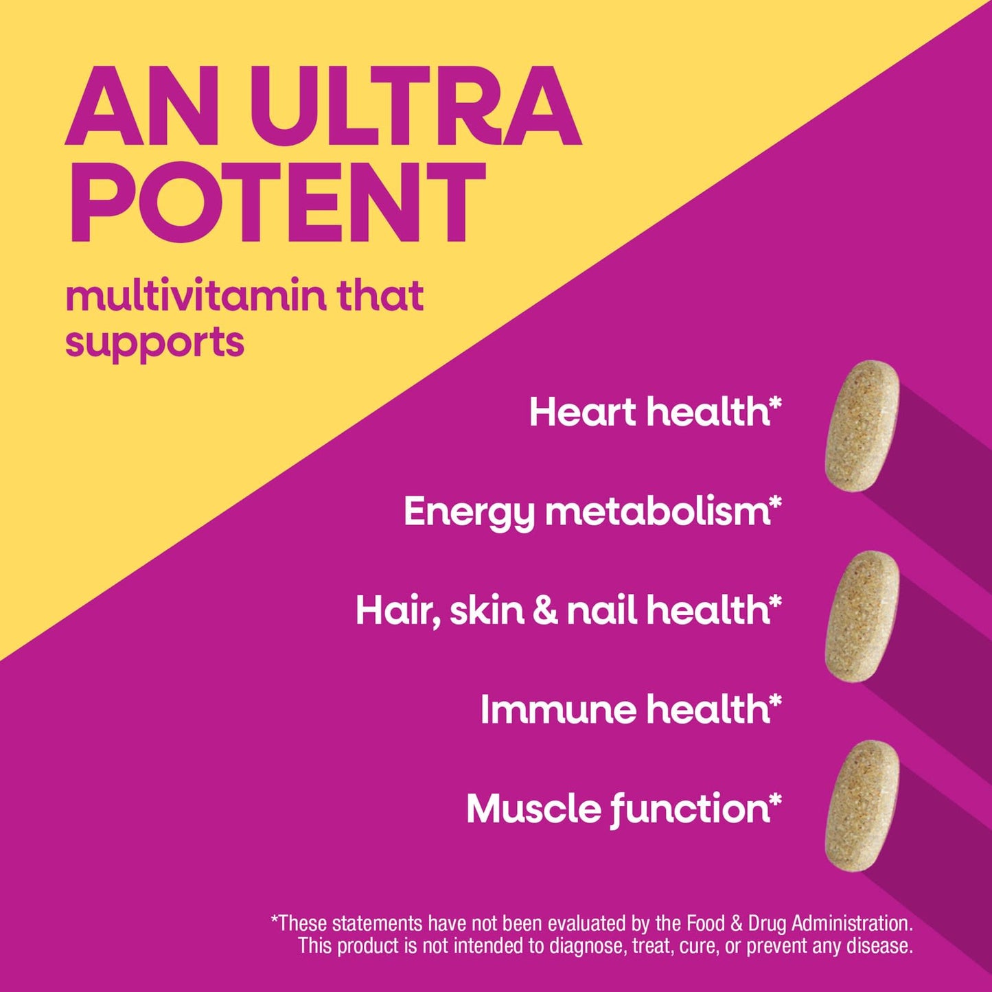 Nature's Way® Alive!® Once Daily Women's Ultra Potency | Multivitamínico para Mujer | 60 Tabletas