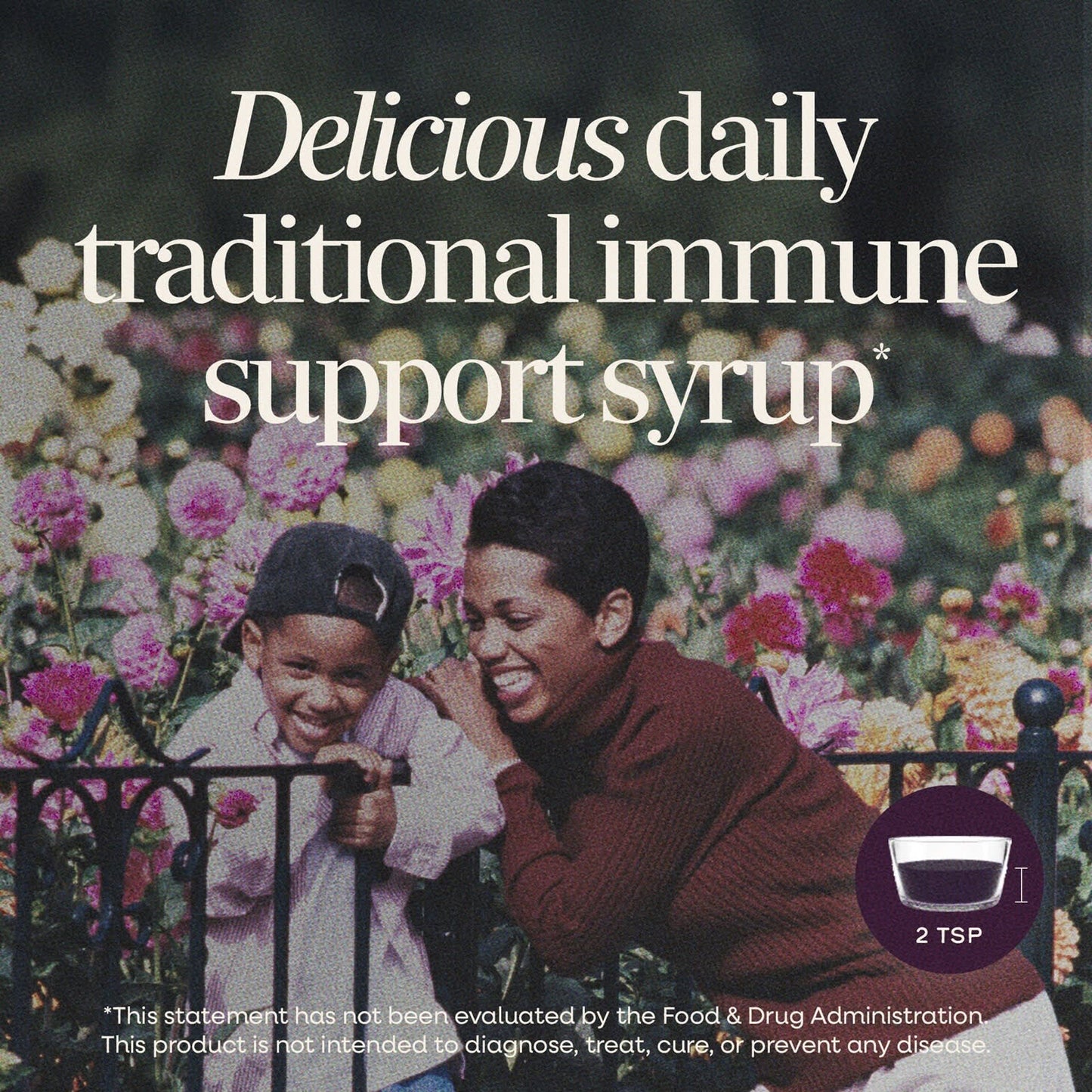 Nature's Way® Sambucus Traditional Immune Syrup | Jarabe de Saúco Negro | 8 fl oz (240 mL)