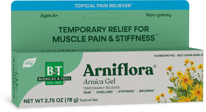 Boericke & Tafel® Arniflora® Arnica Gel | Gel de Árnica | 2.75 oz (78 g)