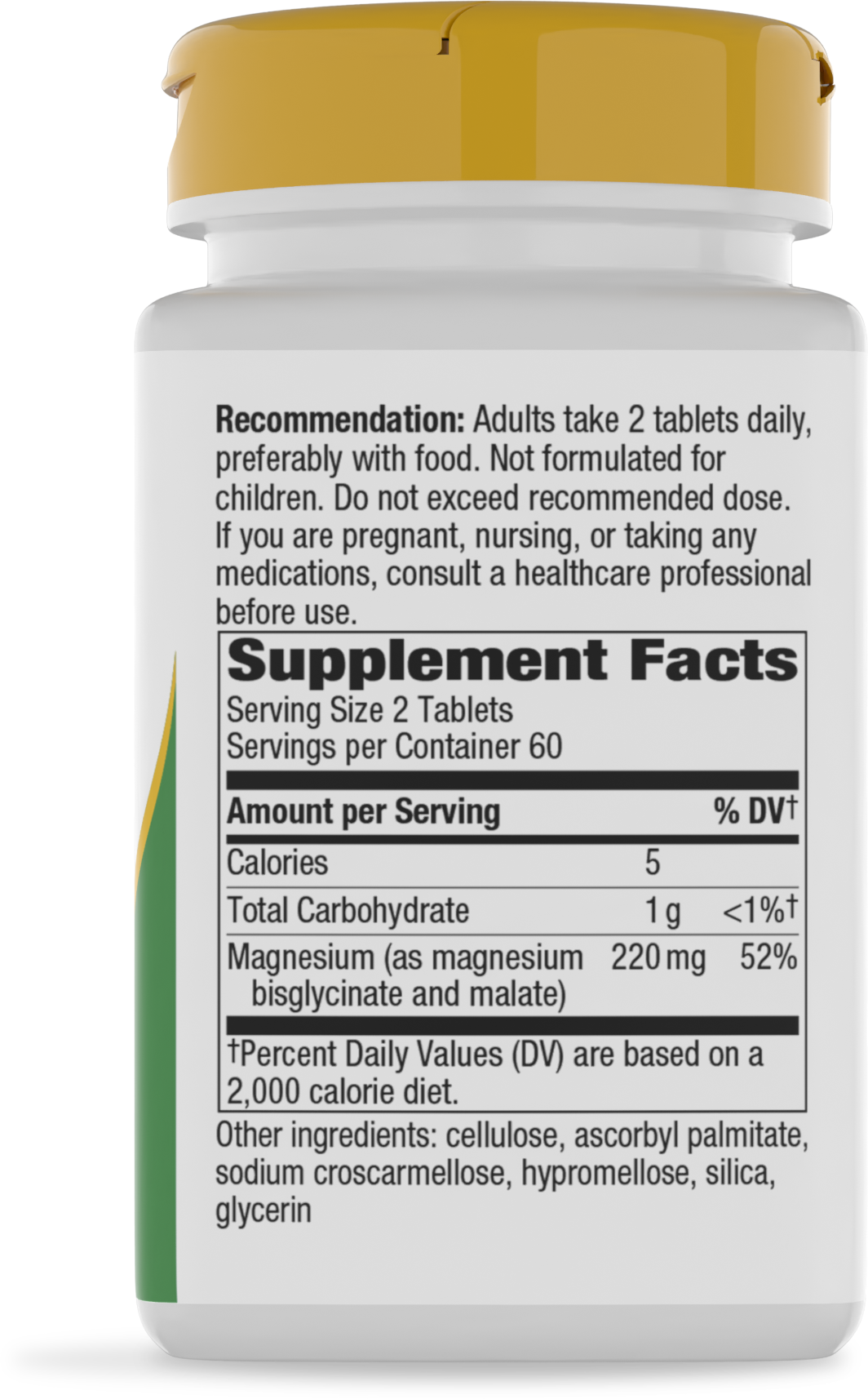 Nature's Way® Magnesium Glycinate Complex | 120 Tabletas