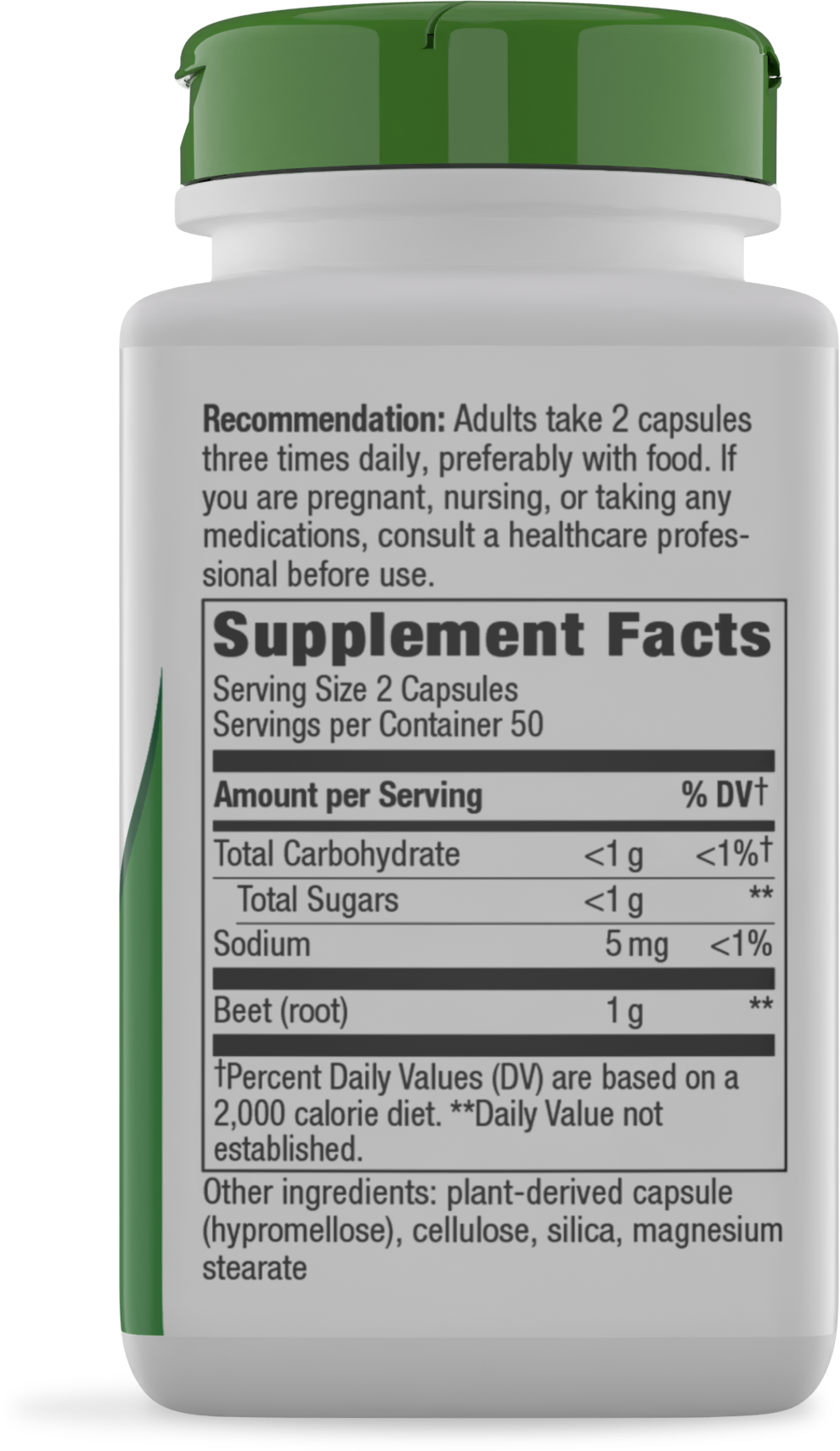 Nature's Way® Beet Root | 100 Cápsulas Veganas