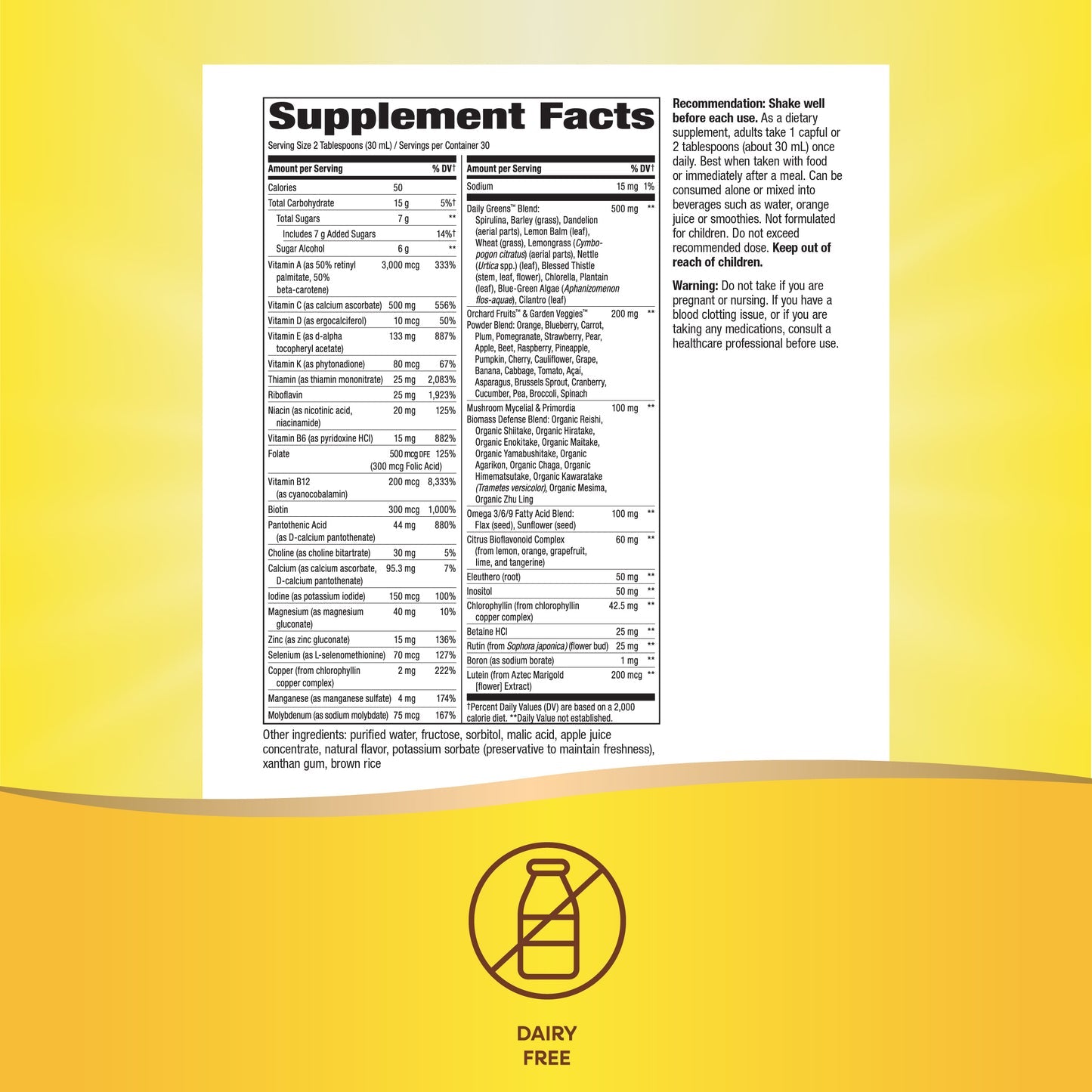 Nature's Way® Alive!® Max Potency Complete Liquid Multivitamin | Citrus | 30.4 fl oz (900 mL)