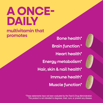 Nature's Way® Alive!® Multivitamínico Ultra Potencia para Mujeres 50+ | 60 Tabletas