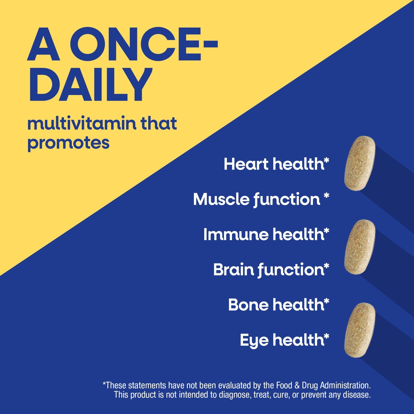 Nature's Way® Alive! Once Daily Men's Ultra Multivitamin | Multivitamínico para Hombre | 60 Tabletas