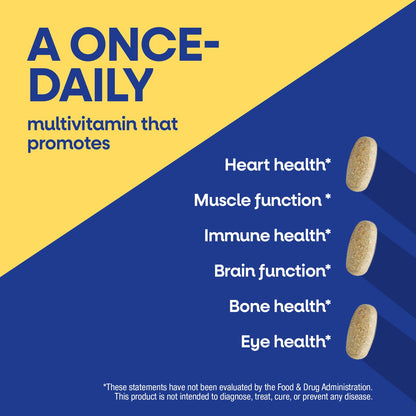 Nature's Way® Alive! Once Daily Men's Ultra Multivitamin | Multivitamínico para Hombre | 60 Tabletas