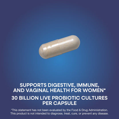 Nature's Way® Fortify® Women's Daily Pre+Probiotic 30 Billion | 30 Cápsulas Vegetales