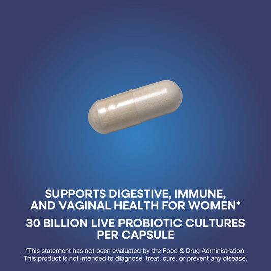 Nature's Way® Fortify® Women's Daily Pre+Probiotic 30 Billion | 30 Cápsulas Vegetales