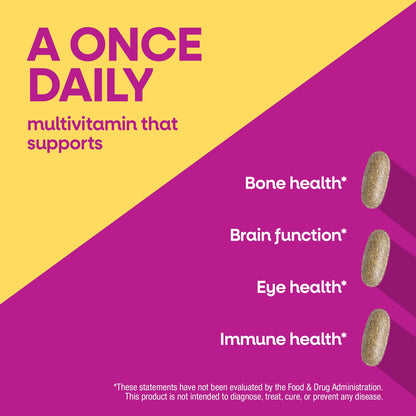 Nature's Way® Alive!® Multivitamínico Completo para Mujeres 50+ | 50 Tabletas