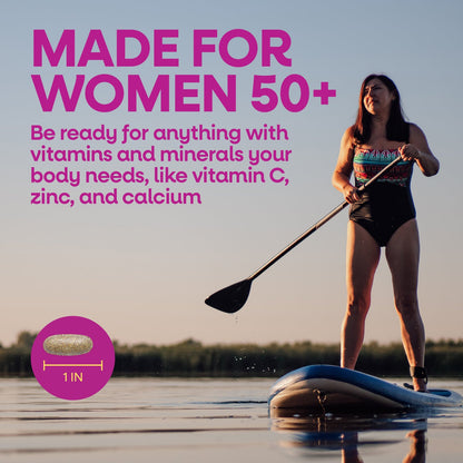 Nature's Way® Alive!® Multivitamínico Completo para Mujeres 50+ | 50 Tabletas