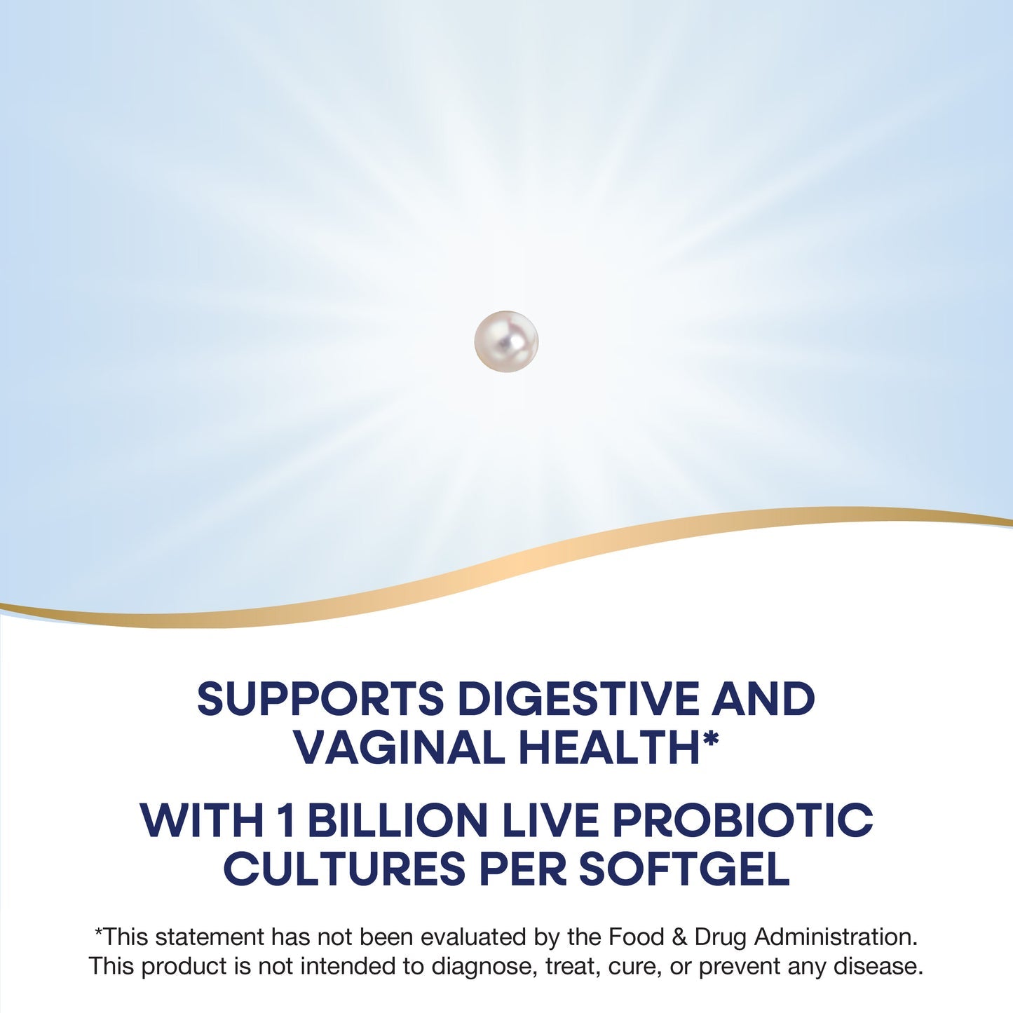 Nature's Way® Probiotic Pearls® Women's | Probiótico para la Salud Femenina | 30 Cápsulas Blandas (Softgels)