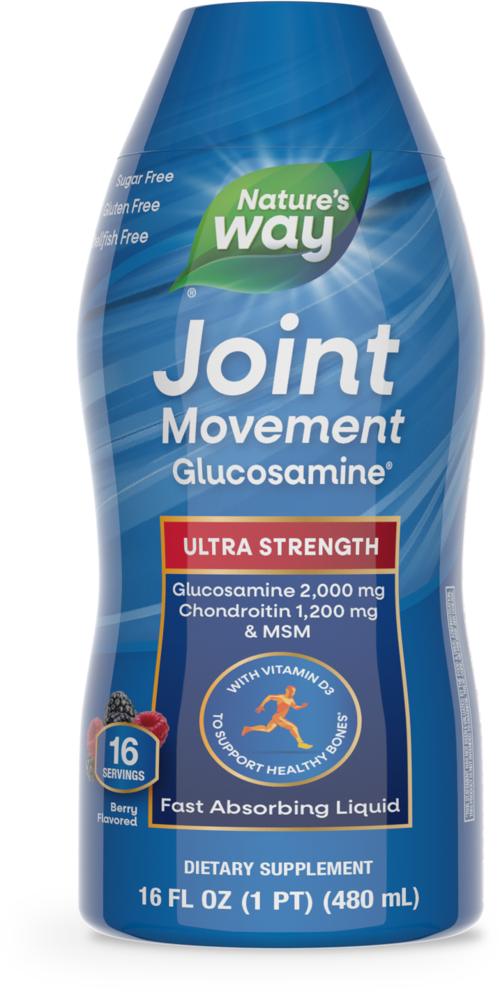 Nature's Way® Joint Movement Glucosamine® Ultra Strength | Berry | 16 fl oz (480 mL)