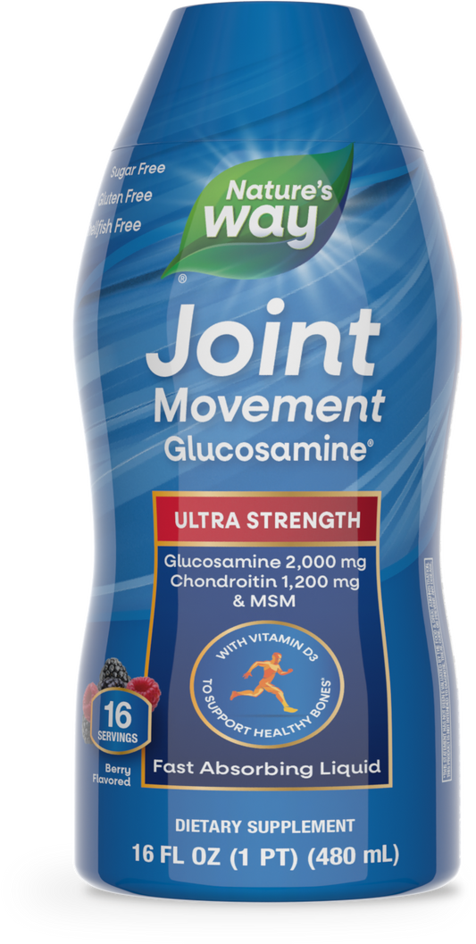 Nature's Way® Joint Movement Glucosamine® Ultra Strength | Berry | 16 fl oz (480 mL)