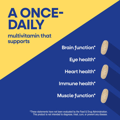 Nature's Way® Alive!® Multivitamínico Completo para Hombres 50+ | 50 Tabletas