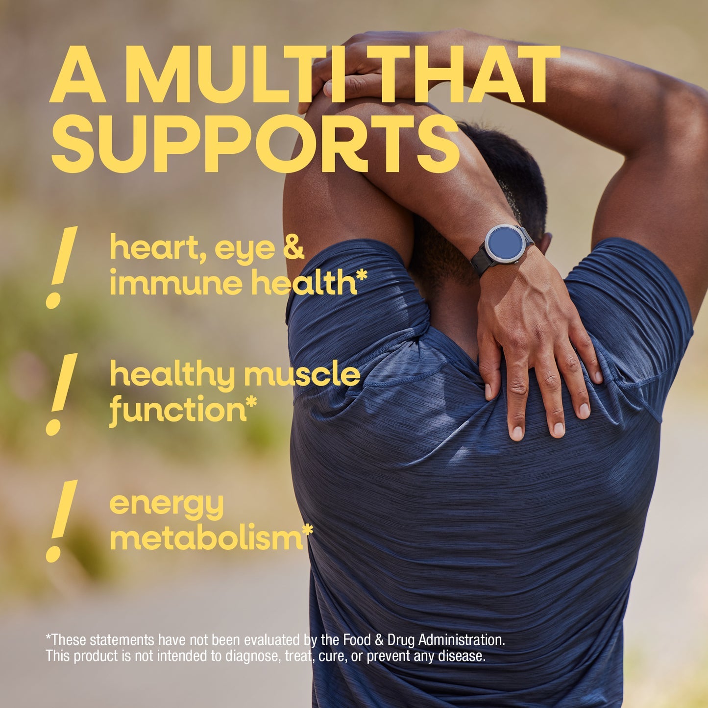 Nature's Way® Alive!® Multivitamínico para Hombre en Gomitas | Sabor Frutas | 60 Gomitas
