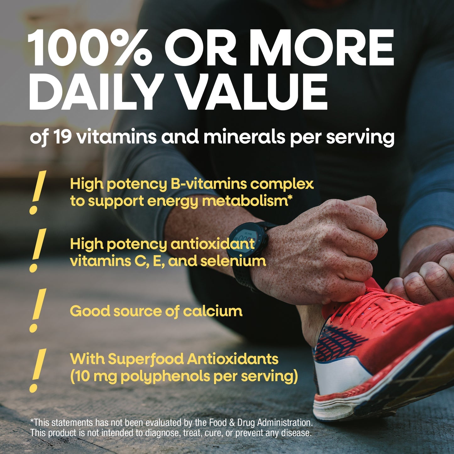 Nature's Way® Alive!® Multivitamínico Completo para Hombres 50+ | 50 Tabletas