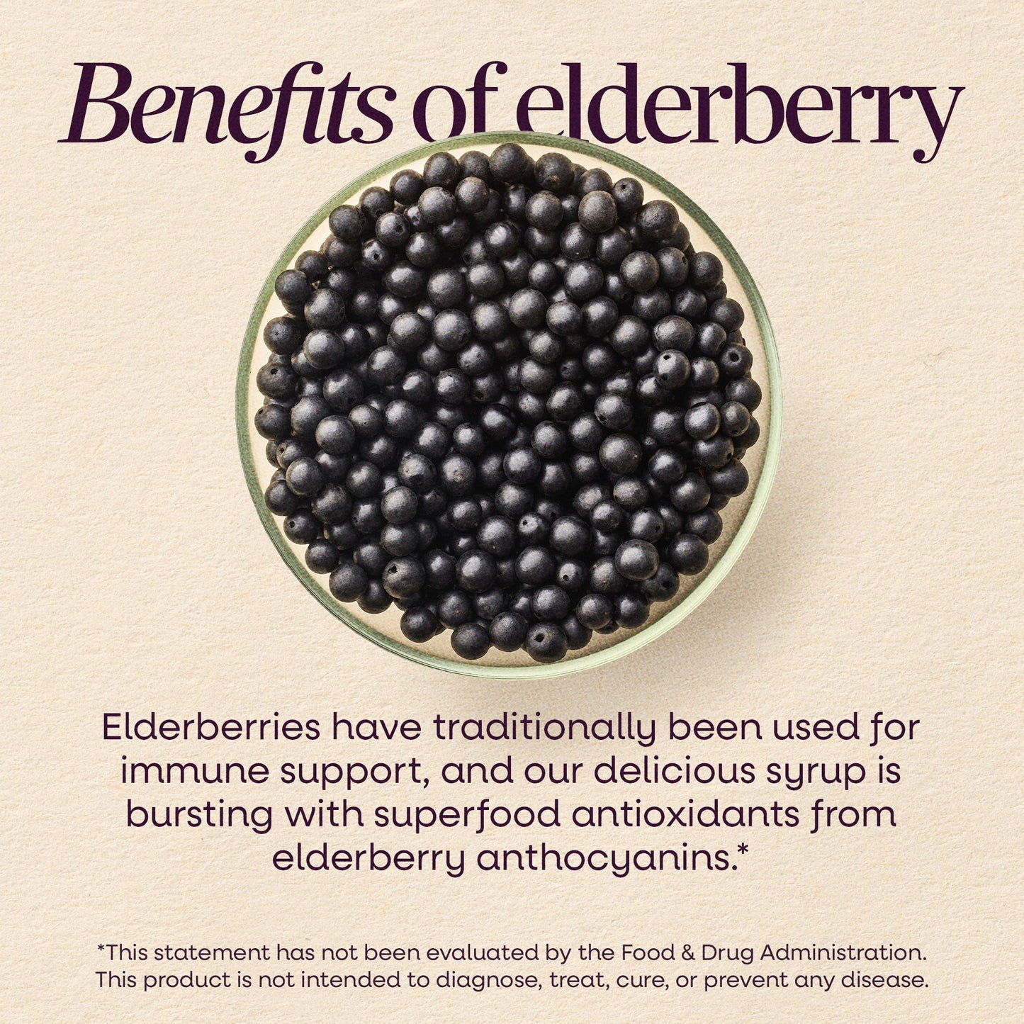 Nature's Way® Sambucus Immune Elderberry Syrup | Jarabe de Saúco para el Sistema Inmunológico | 4 fl oz (120 mL)