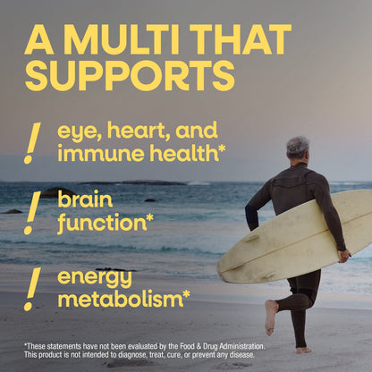 Nature's Way® Alive!® Multivitamínico para Hombres 50+ en Gomitas | Sabor Frutas | 60 Gomitas