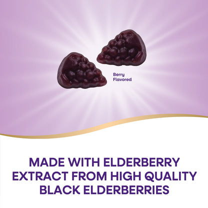 Nature's Way® Sambucus® Gomitas para el Sistema Inmunológico | Saúco Negro Europeo | 60 Gomitas