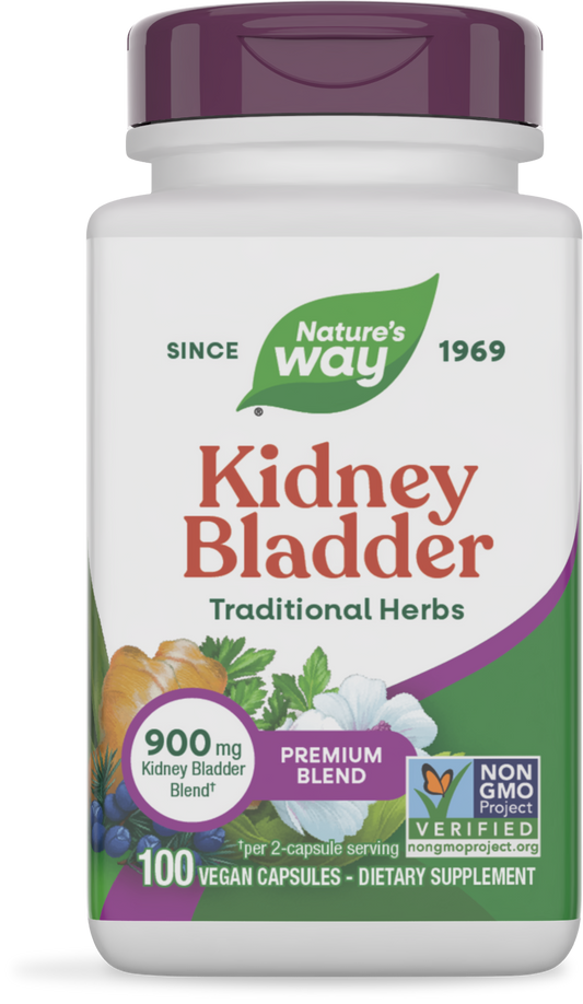 Nature's Way® Kidney Bladder Premium Blend | 100 Cápsulas Veganas