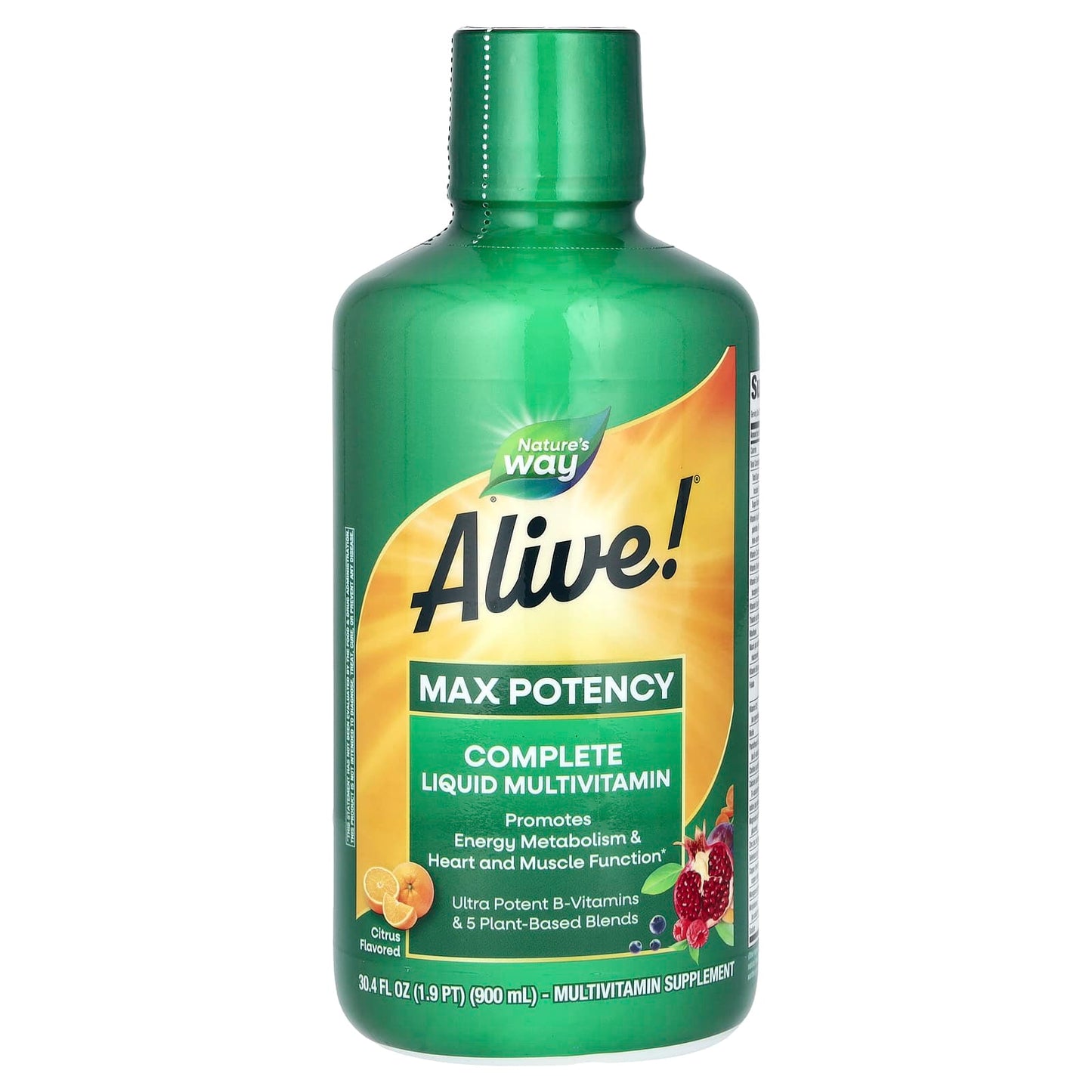 Nature's Way® Alive!® Liquid Multivitamin | Tropical Fruit | 30.4 fl oz (900 mL)