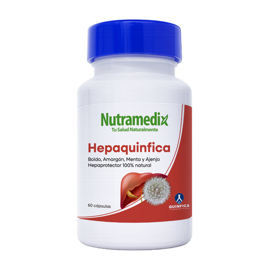 Hepaquinfica Nutramedix® – 60 Cápsulas