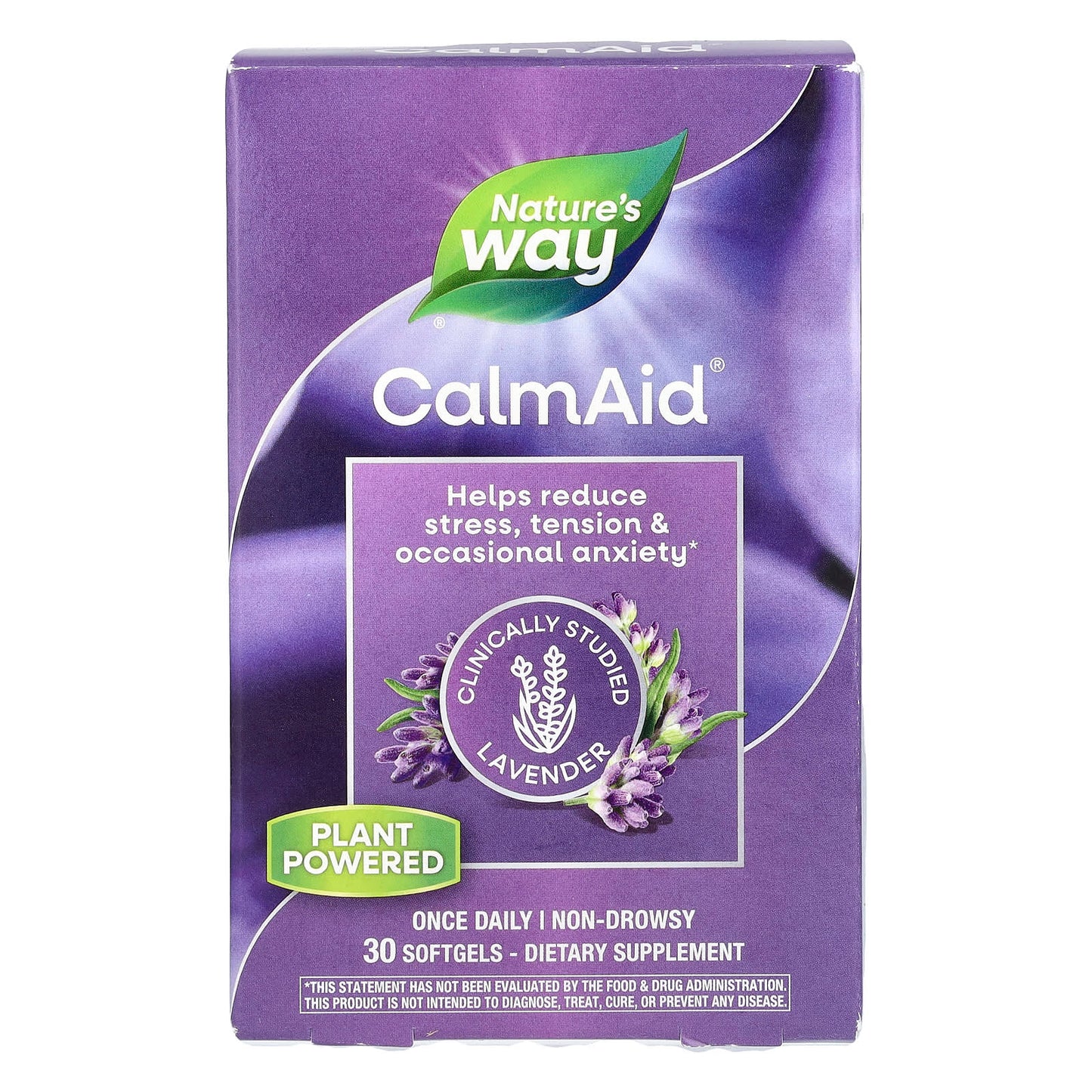 Nature's Way® CalmAid® Clinically Studied Lavender | 80 mg | 30 Softgels