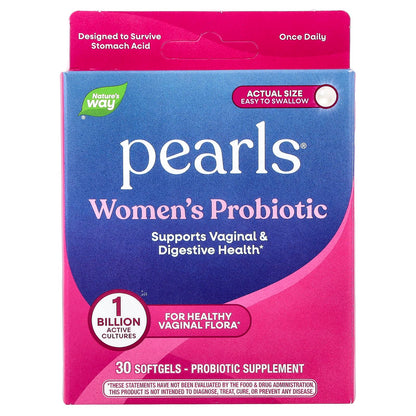 Nature's Way® Pearls® Women's | Women's Probiotic | 30 Softgels