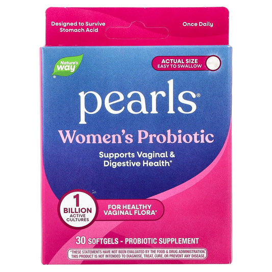 Nature's Way® Pearls® Women's | Women's Probiotic | 30 Softgels