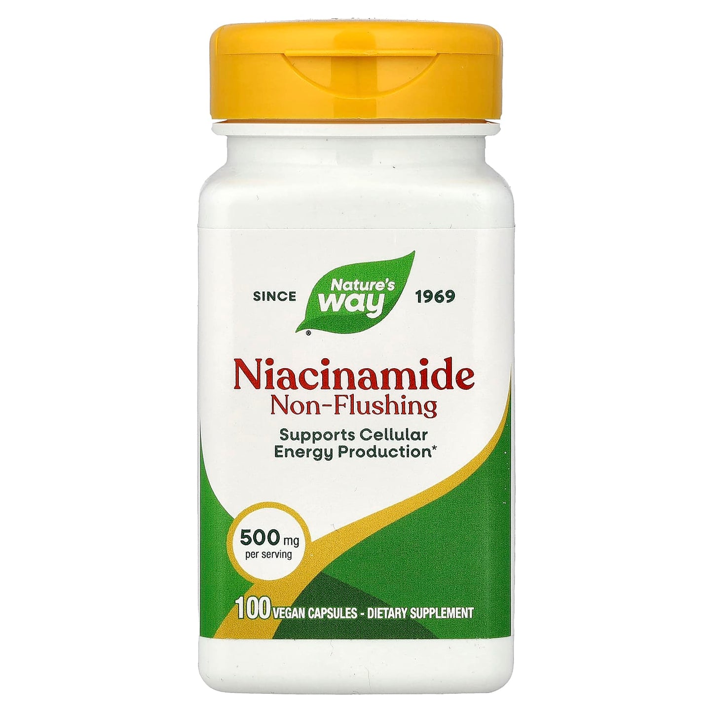 Nature's Way® Niacinamide (Non-Flushing) 500 mg | 100 Cápsulas