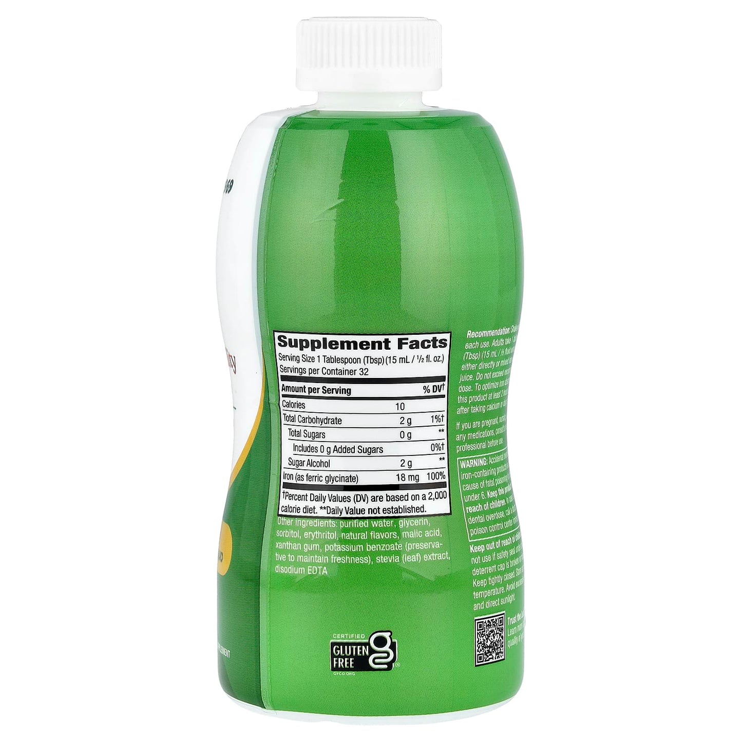 Nature's Way® Alive!® Liquid Iron | 16 fl oz (480 mL)