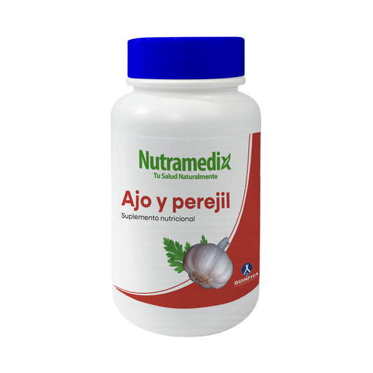 Ajo y Perejil Nutramedix® – 100 Perlas