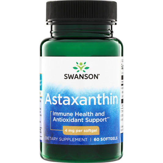 Swanson Astaxanthin 4 mg 60 Sgels