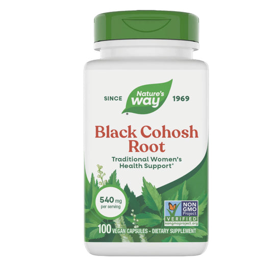 Nature's Way® Black Cohosh Root | 180 Cápsulas Veganas