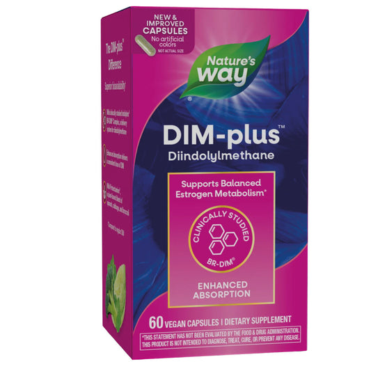 Nature's Way® DIM-Plus® | 120 Cápsulas Veganas