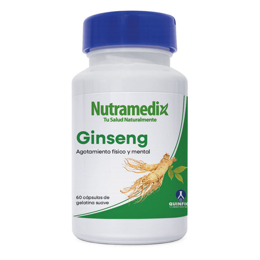 Ginseng 250 mg Nutramedix® – 90 Perlas
