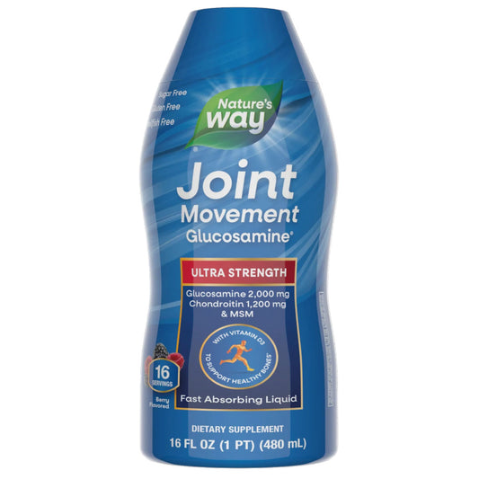 Nature's Way® Joint Movement Glucosamine® Ultra Strength | Berry | 16 fl oz (480 mL)