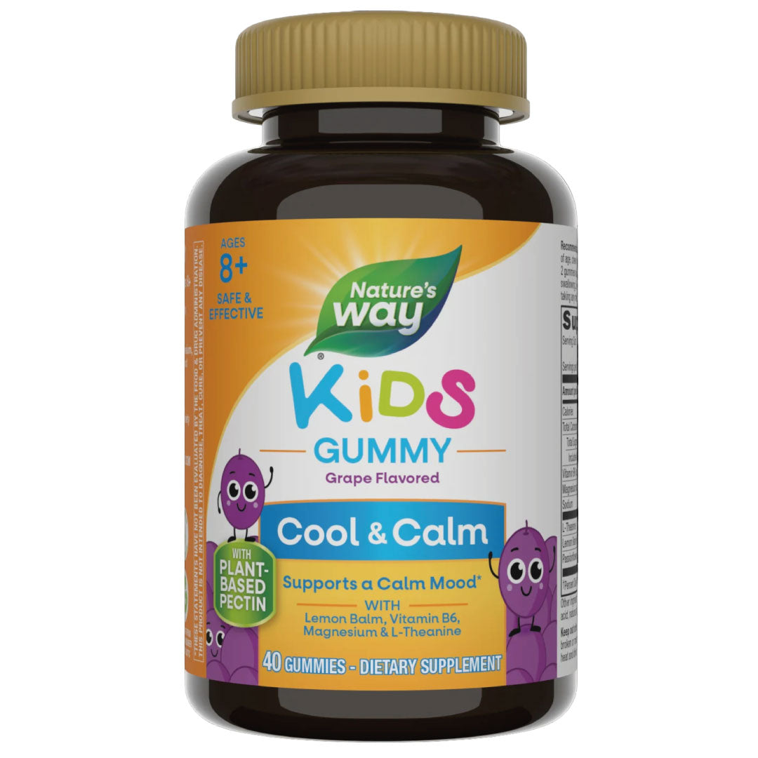 Nature's Way® Kids Cool & Calm Gummy | Grape | 40 Gomitas